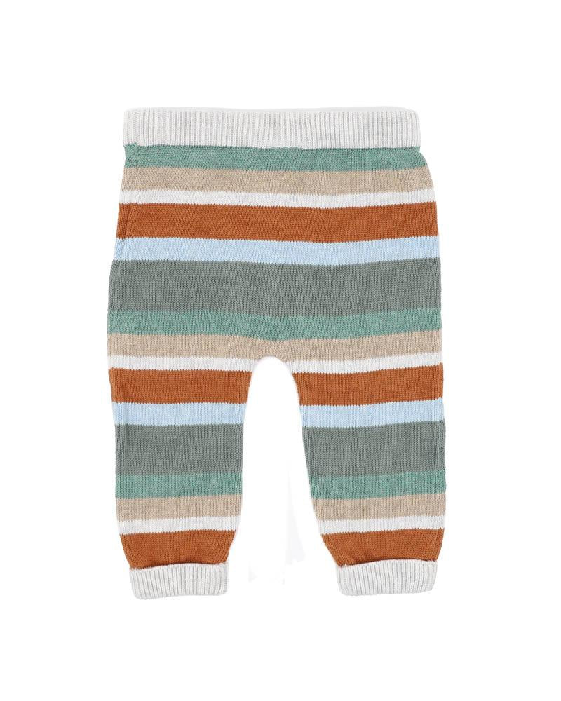 MATEO STRIPE KNITTED LEGGINGS