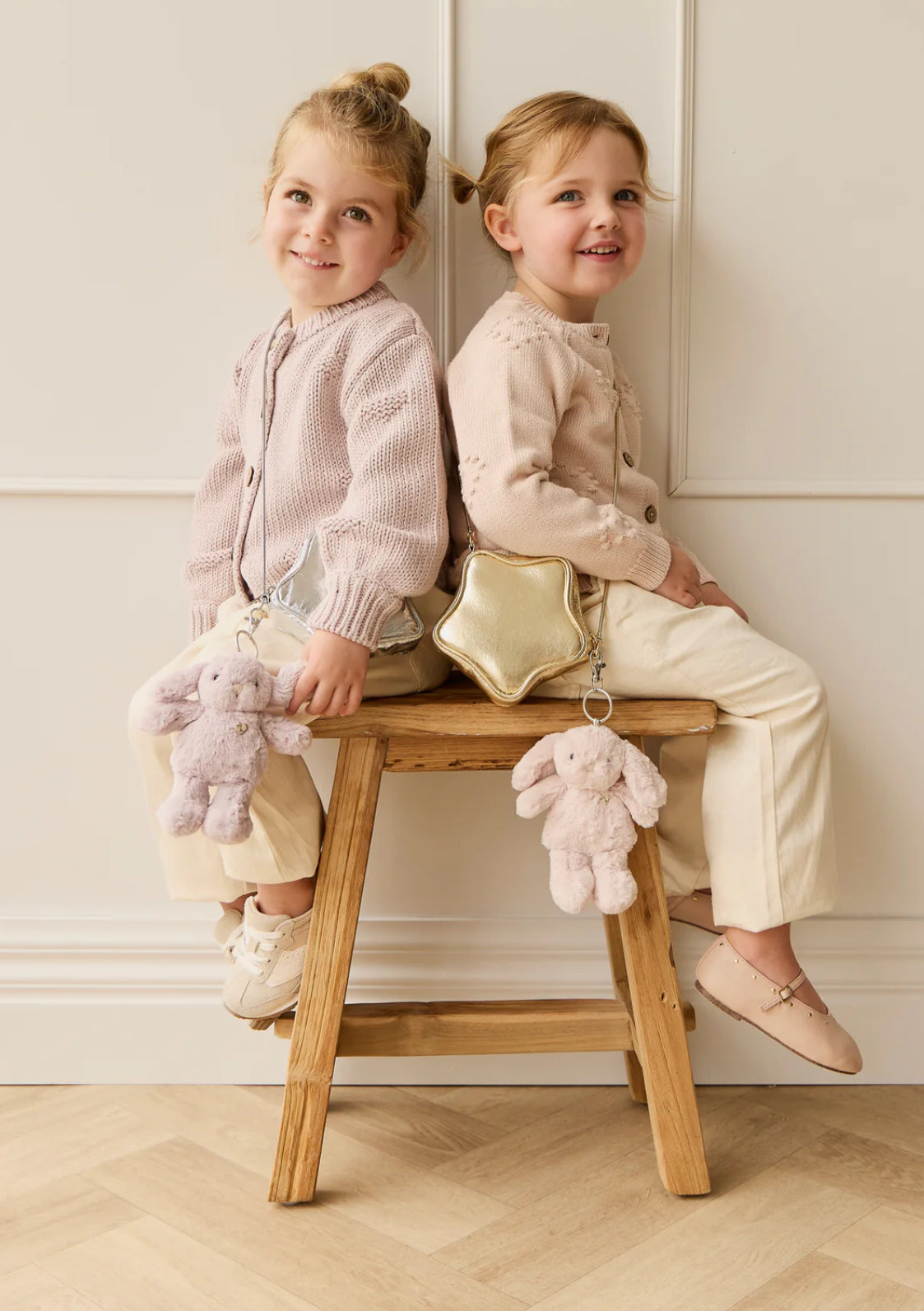 Snuggle Bunnies - Penelope Key Charm - Violet