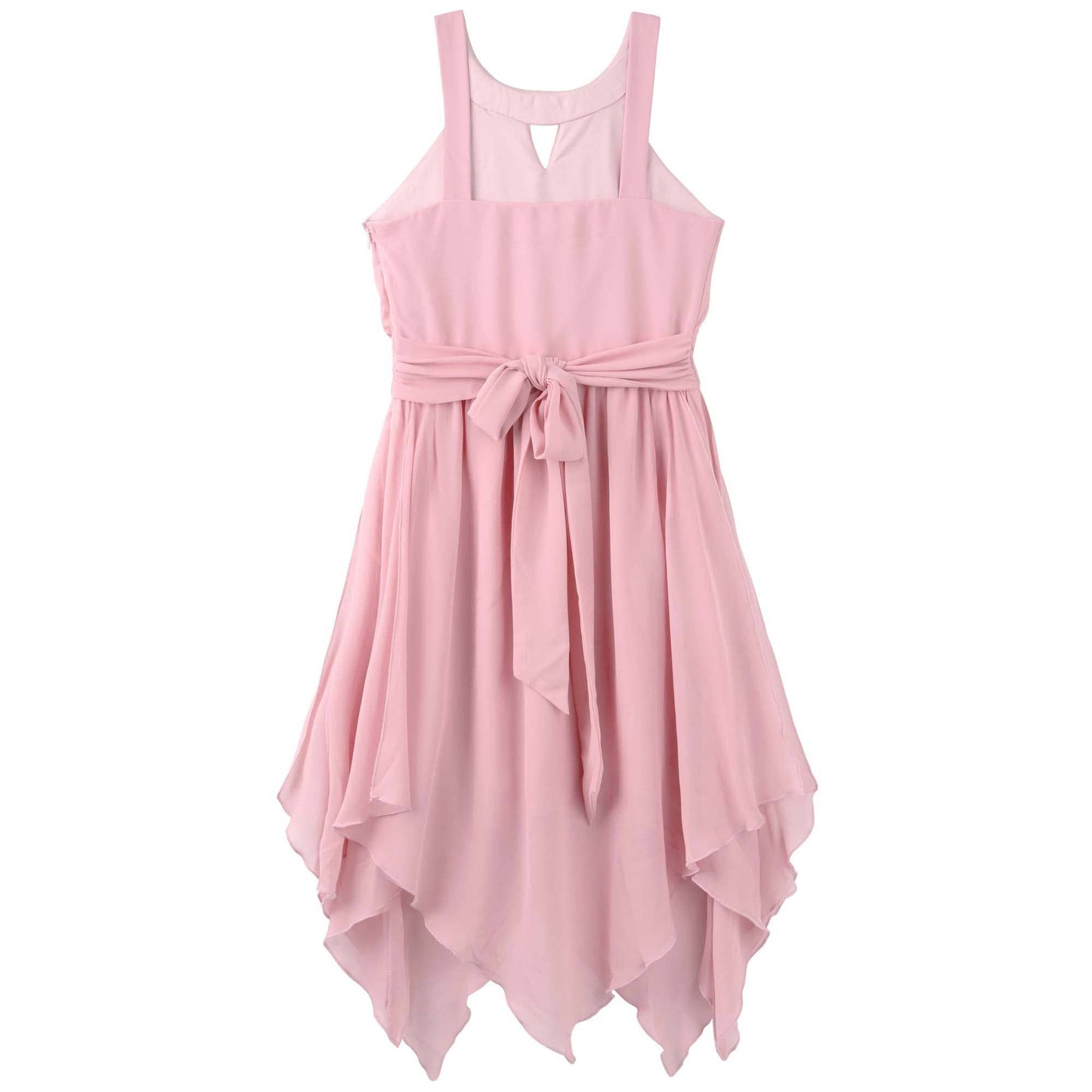 Angelene Panelled Dress - Dusty Rose