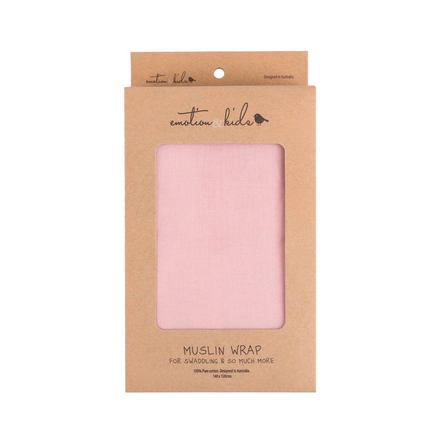 Pink Muslin Swaddle
