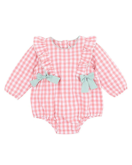 LYLA GINGHAM ROMPER