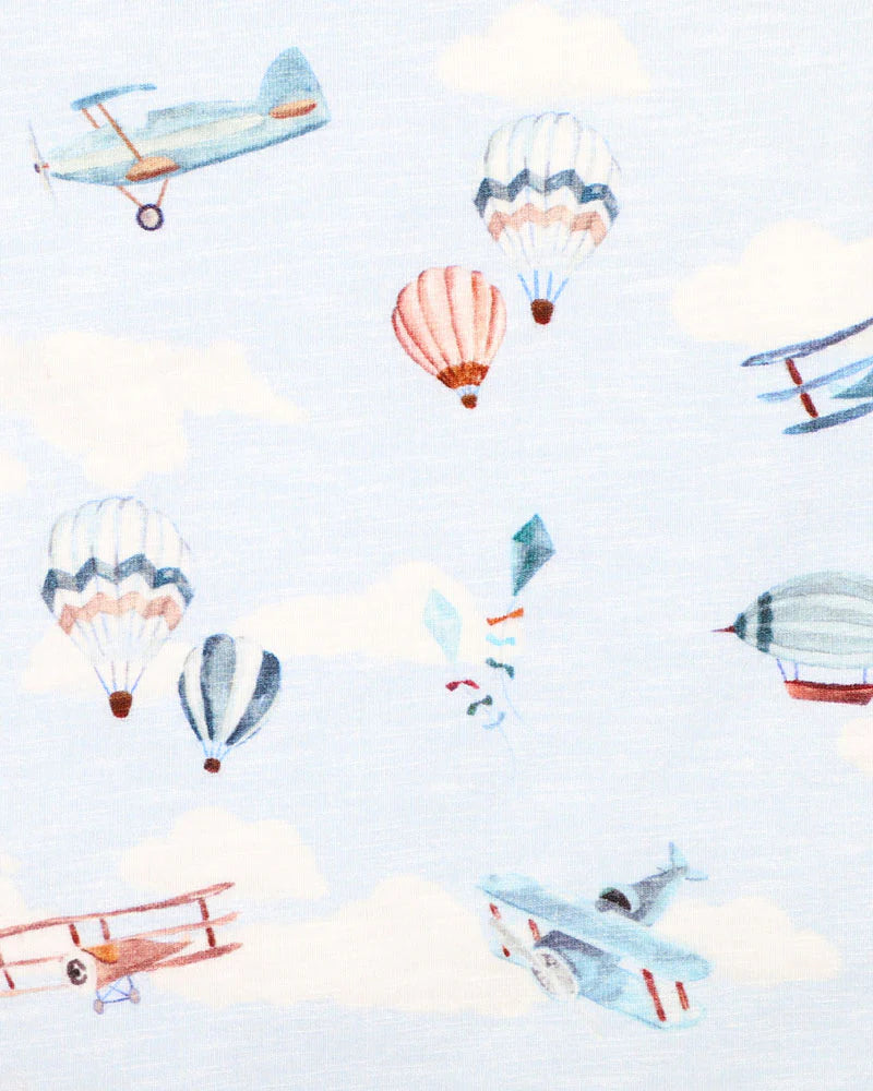 HARLAN PRINT AEROPLANE ROMPER
