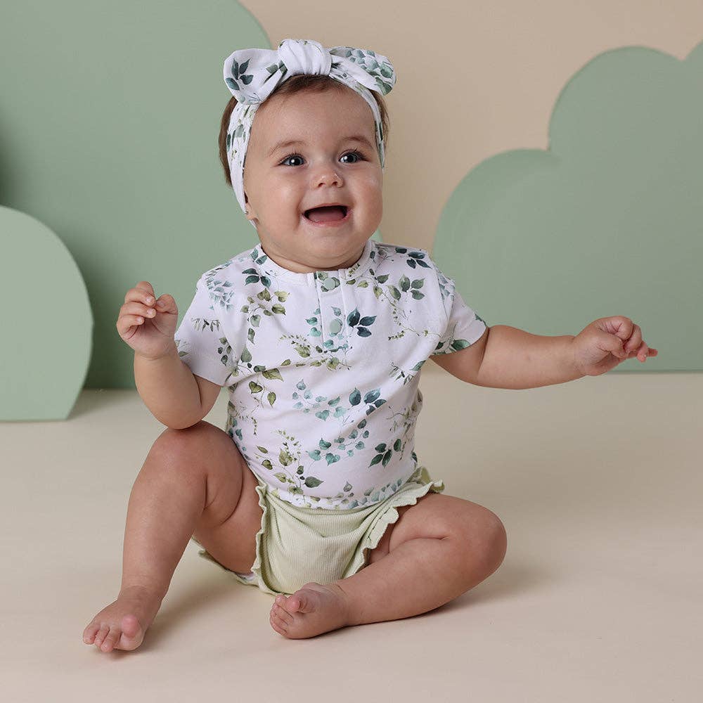Eden Short Sleeve Organic Bodysuit