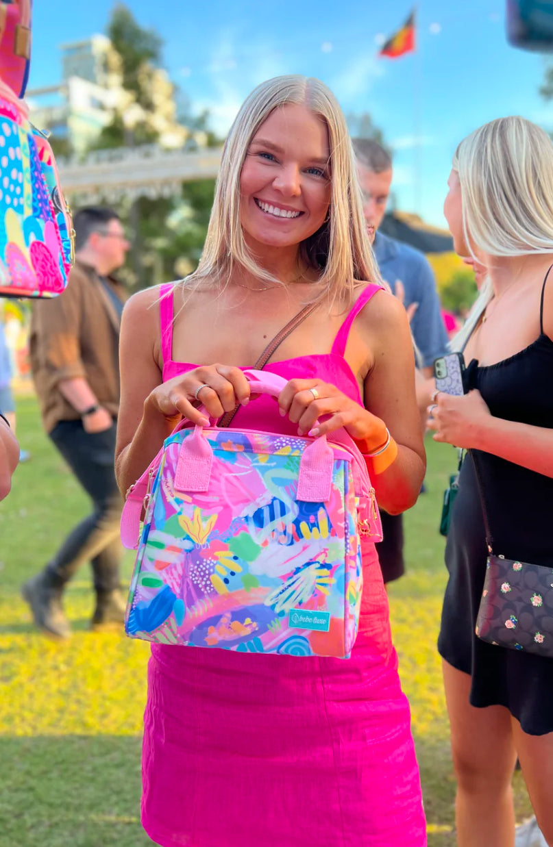 Happy Place Cross Body Lunch Bag