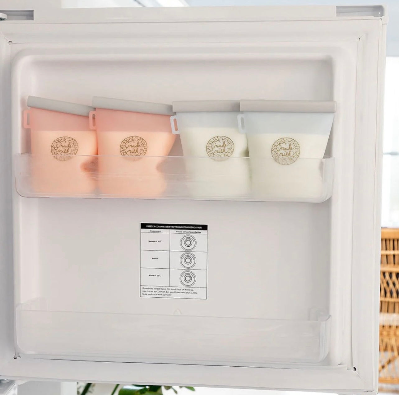 Reusable Breastmilk Storage Bags -2pk
