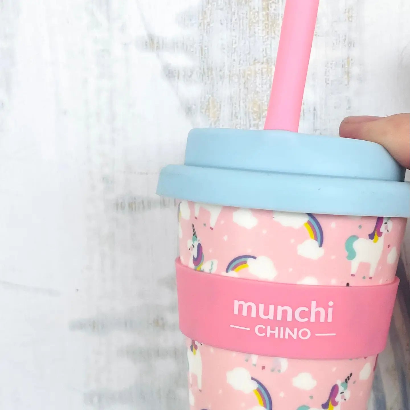 Unicorn Babychino Cup - Straw Included