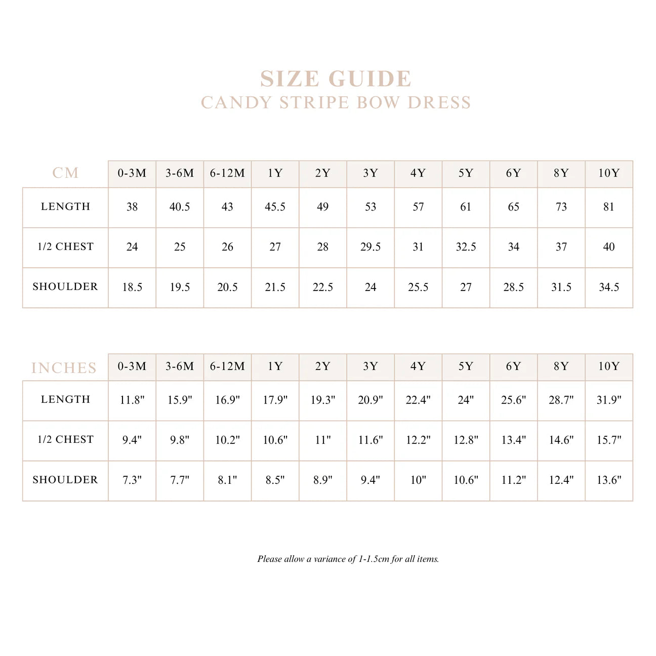 Kid's Candy Stripe Dress - Red