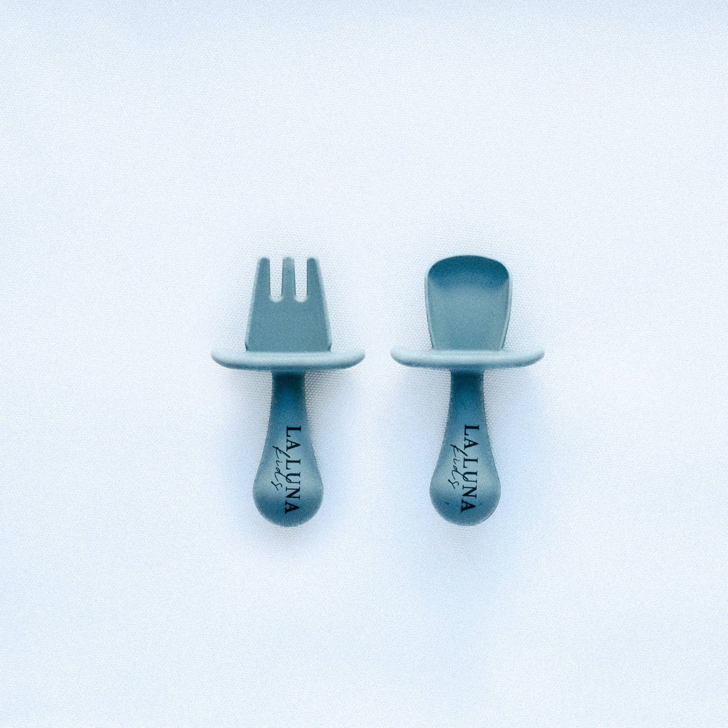 Training Fork & Spoon Set Blue