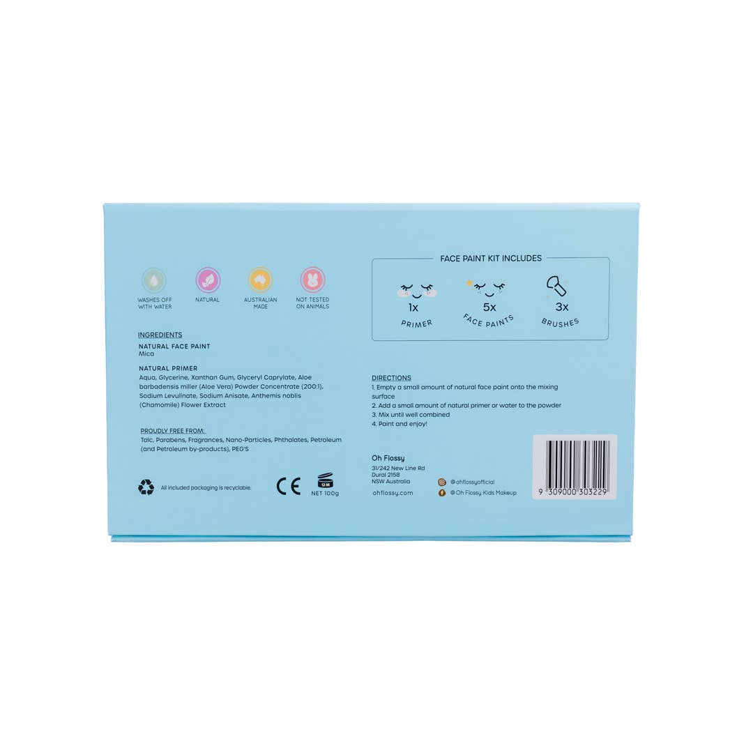 Oh Flossy Face Paint Set