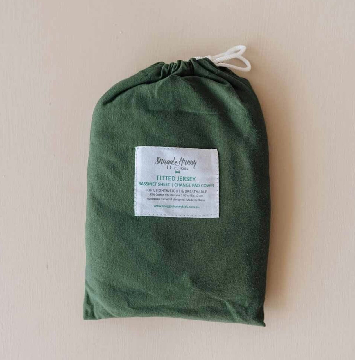 Olive Organic Bassinet Sheet | Change Pad Cover