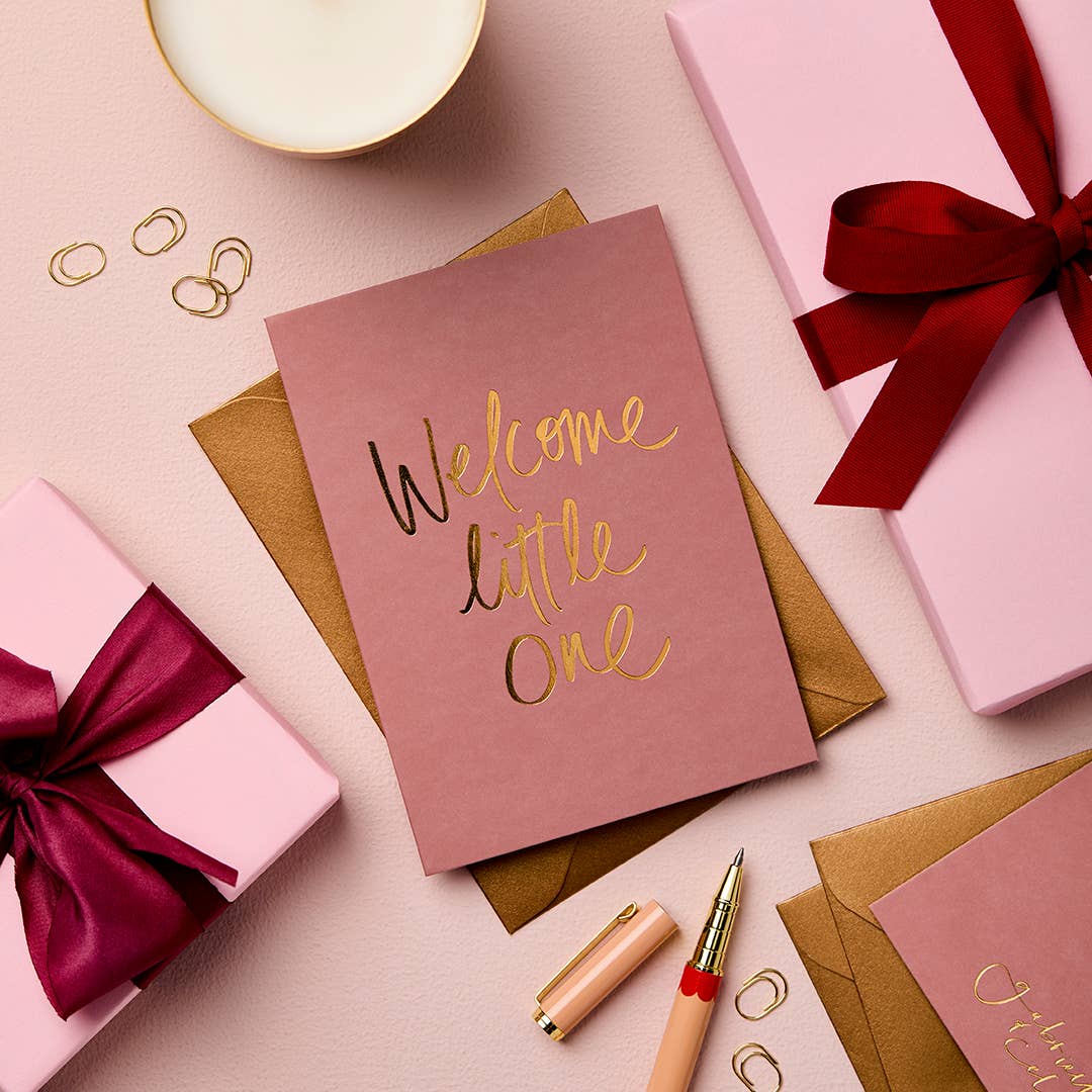 New Baby Card | Sustainable Foil Greeting Card