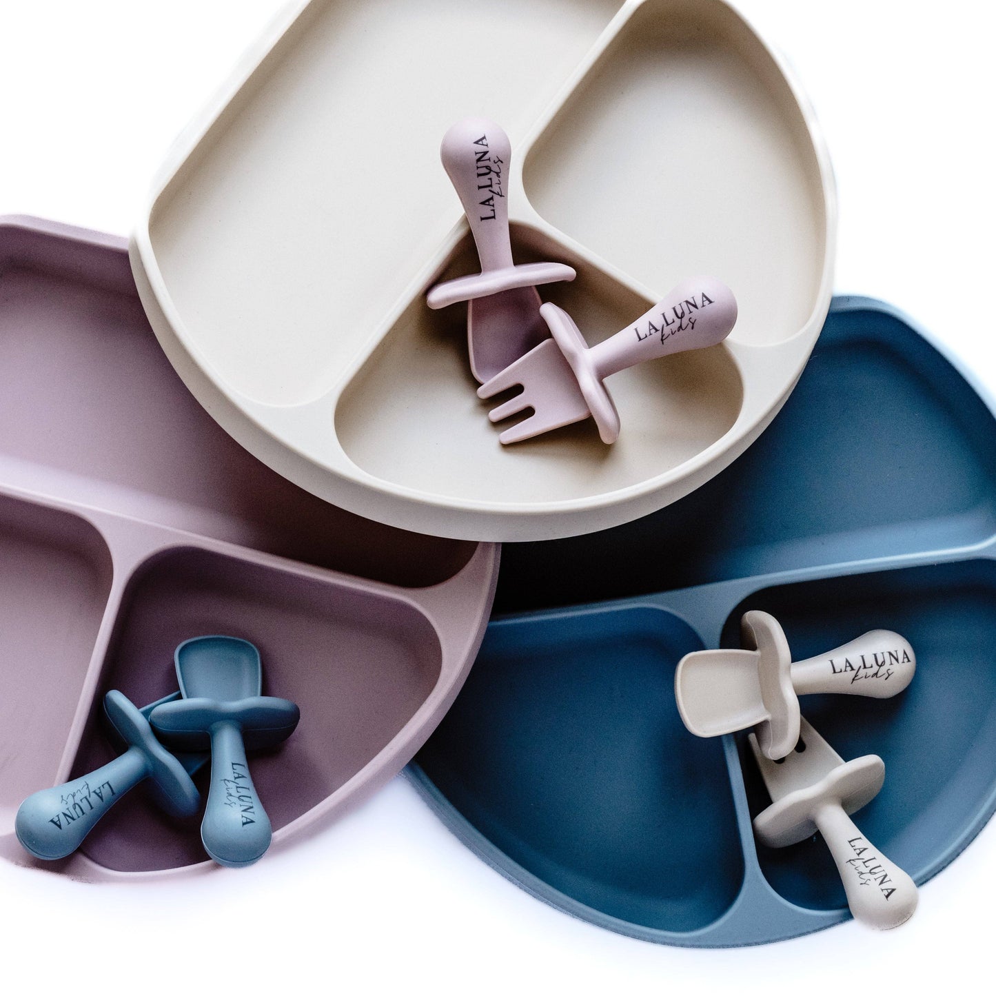 Silicone Suction Plate Lilac