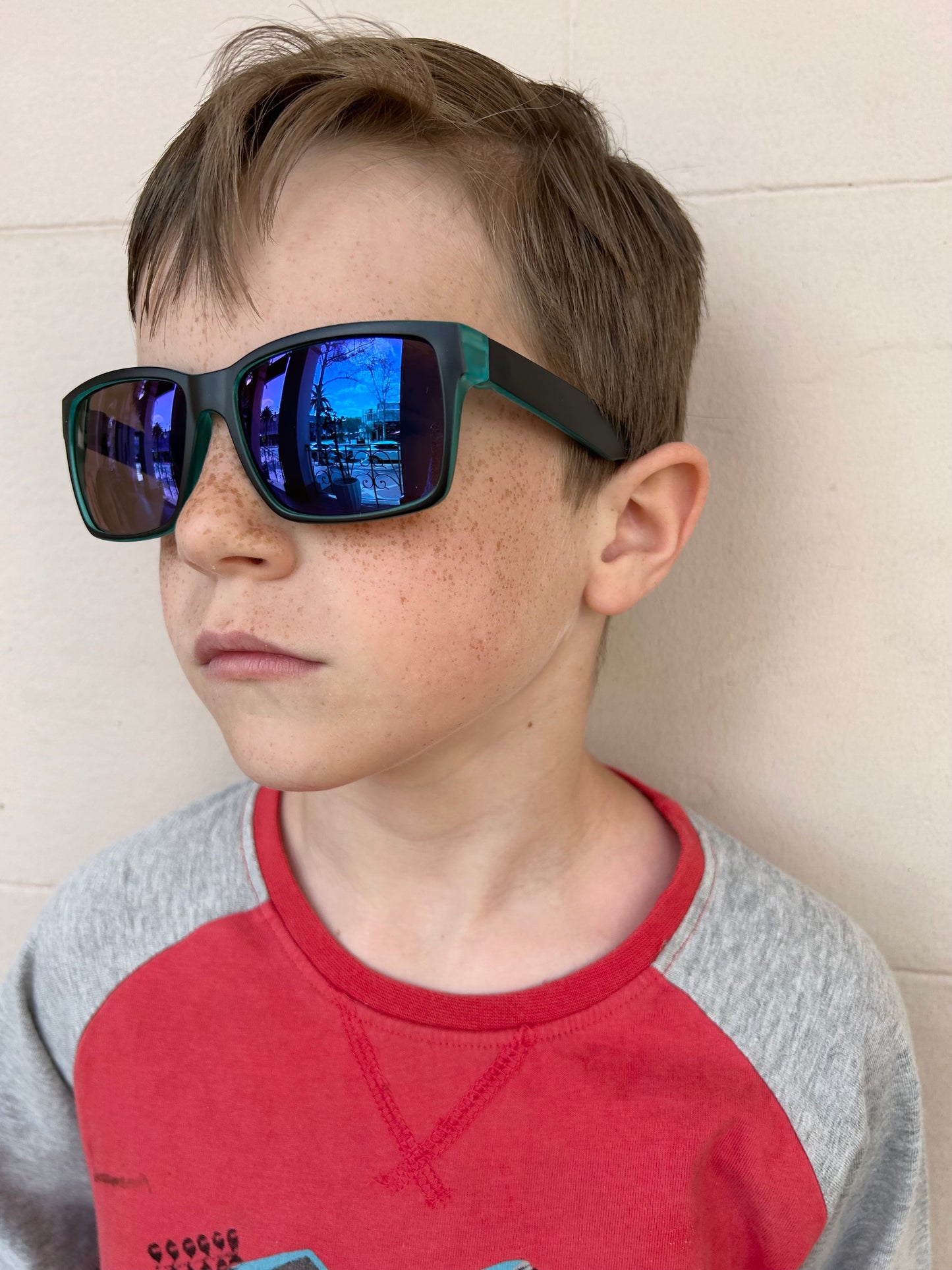 Boys Blue Reflector Sunnies