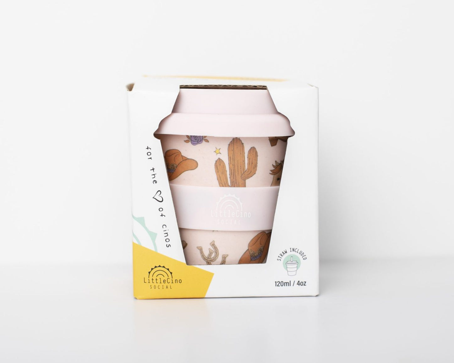 This ain’t Texas Babycino Cup 4oz – pink frost