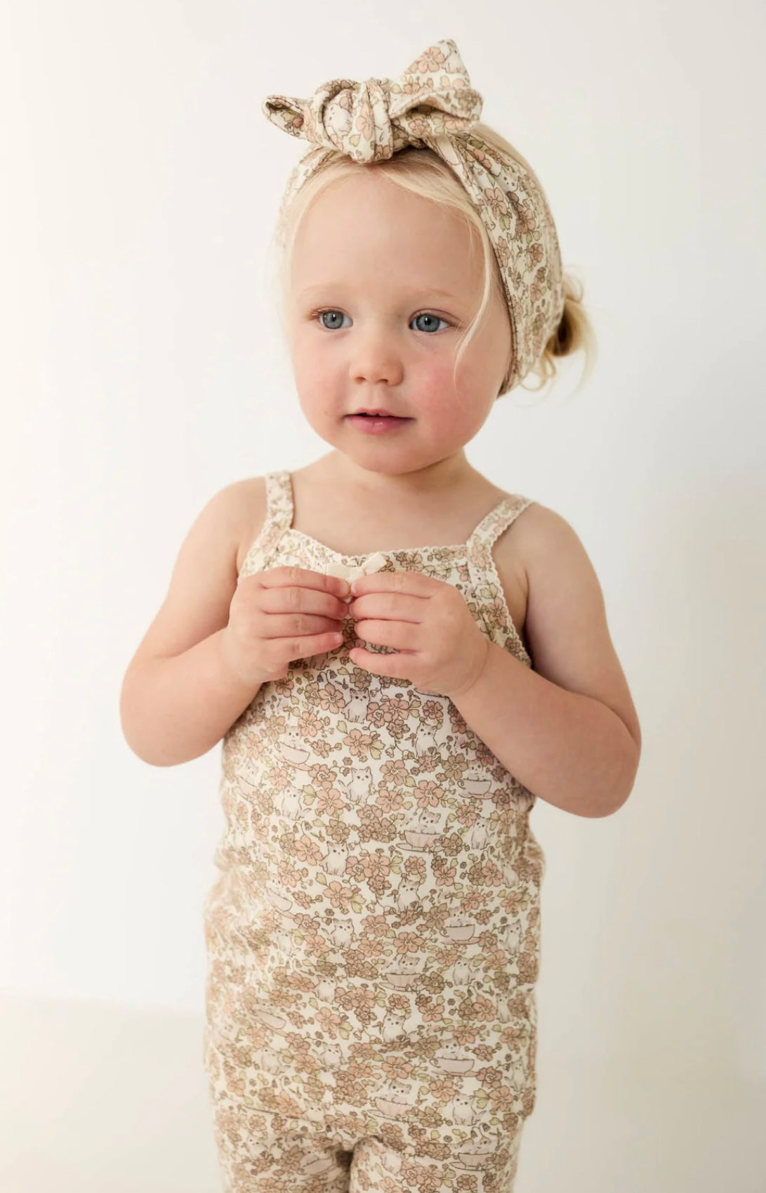Organic Cotton Singlet - Kitty Chloe