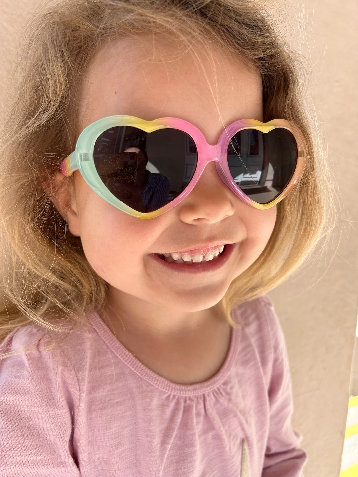 Rainbow Heart Sunnies