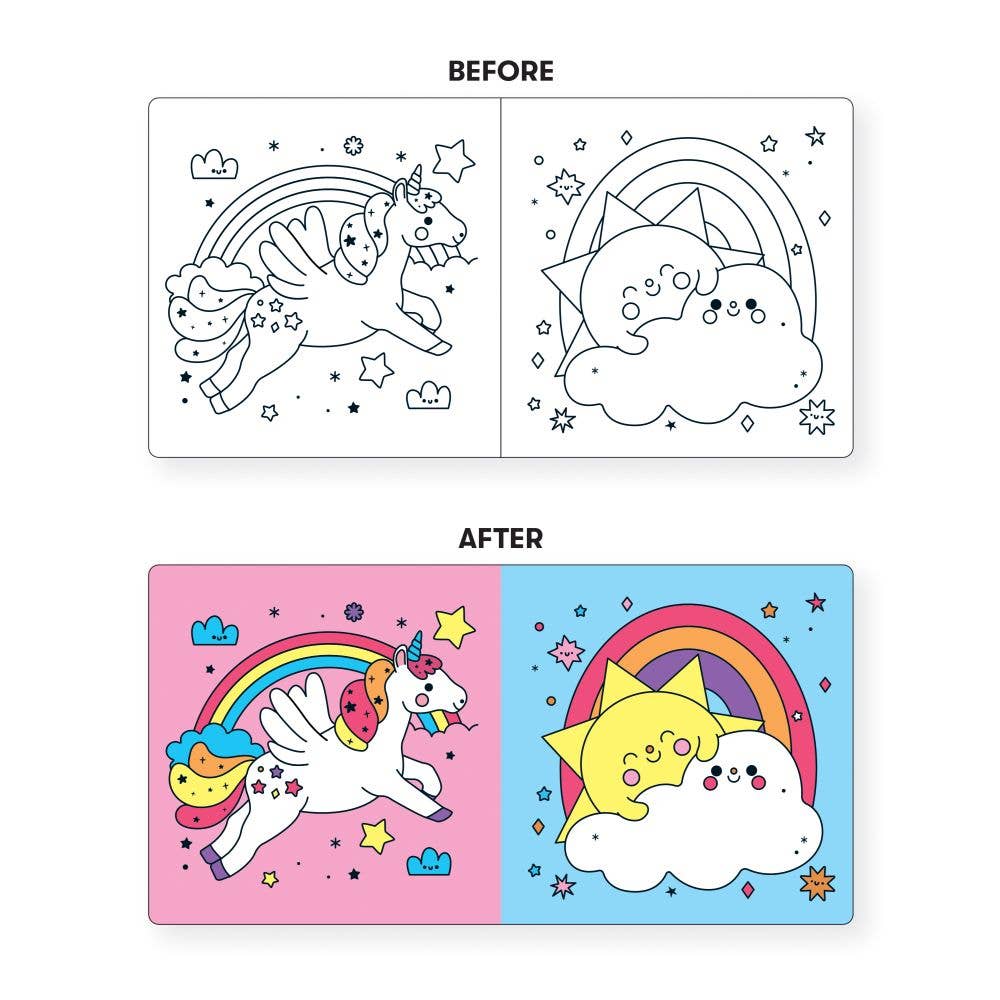 Mudpuppy Magic Bath Book - Unicorn