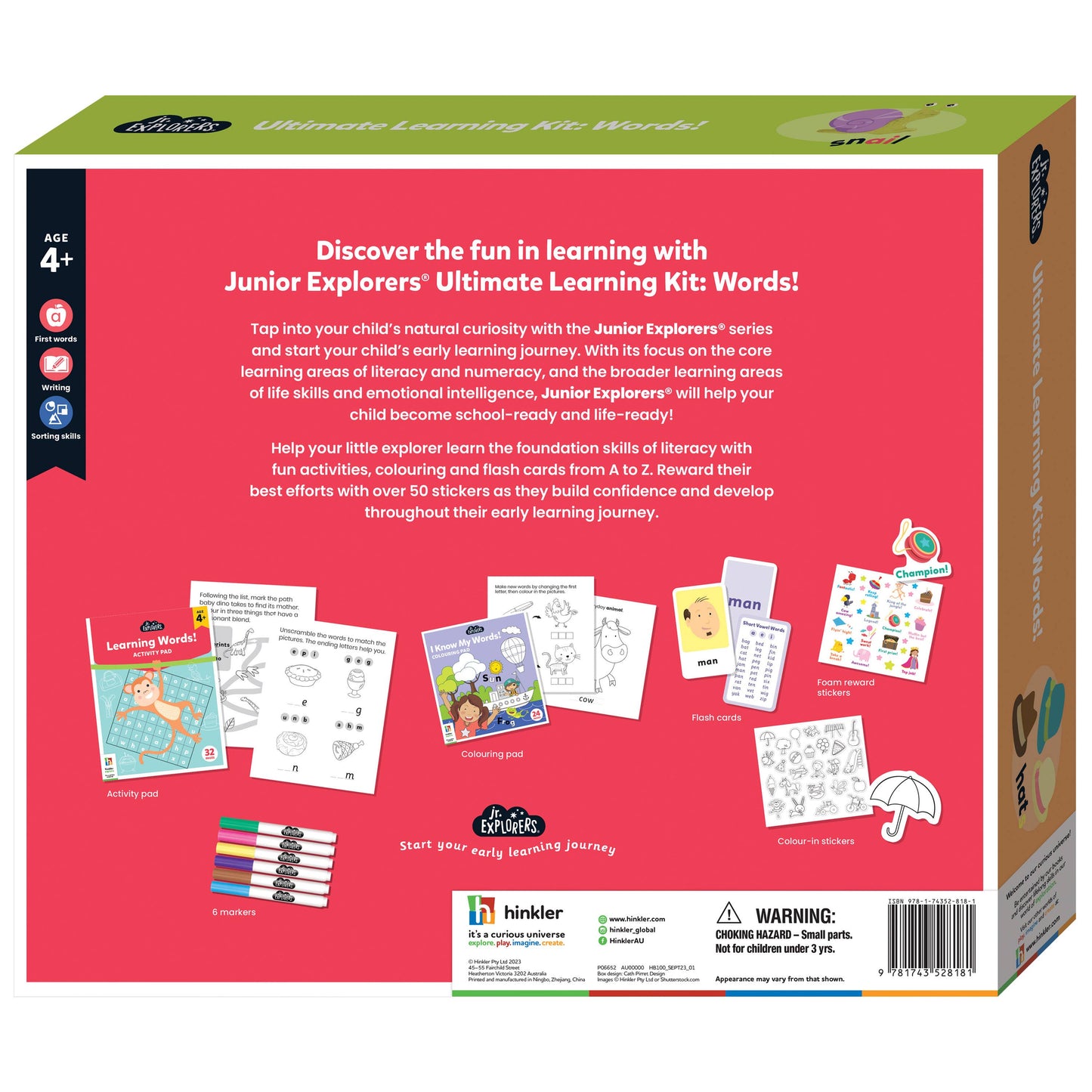 Junior Explorers I Know My Words! Ultimate Activity Kit