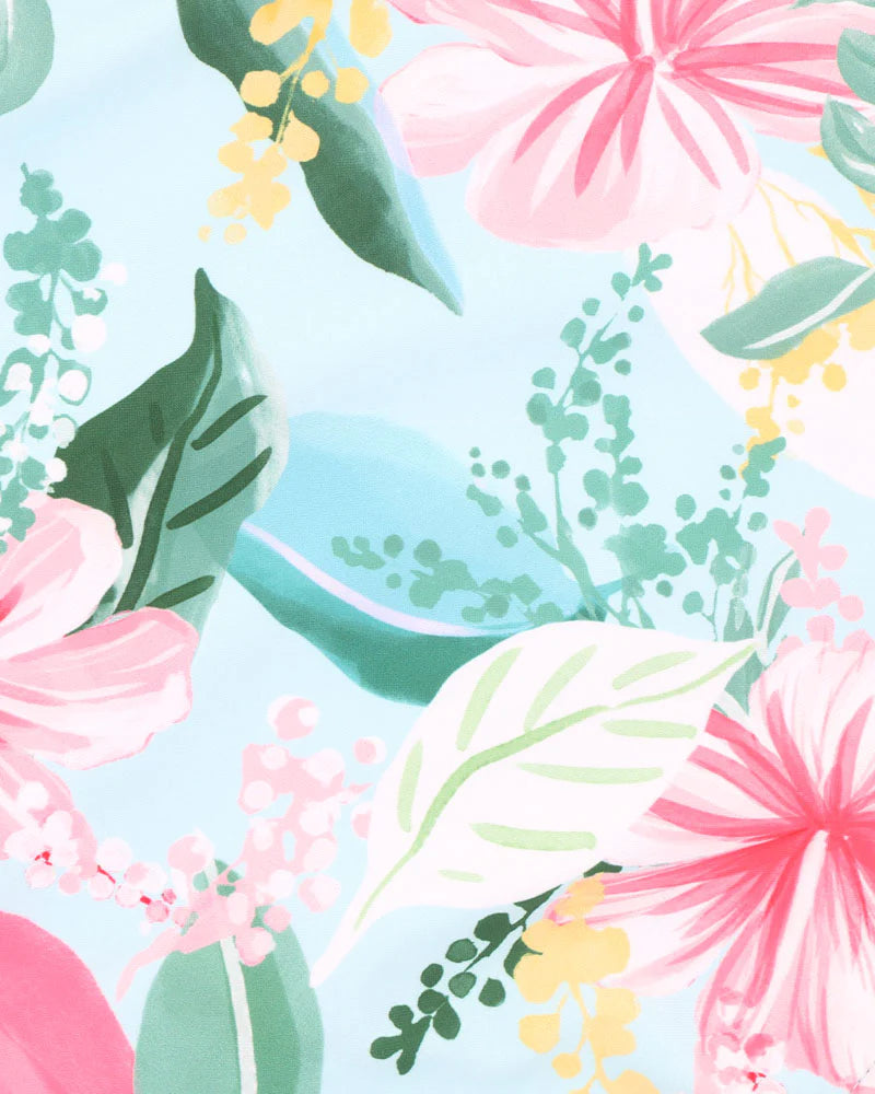 KEELY PRINT LS SUNSUIT 8-14 YRS