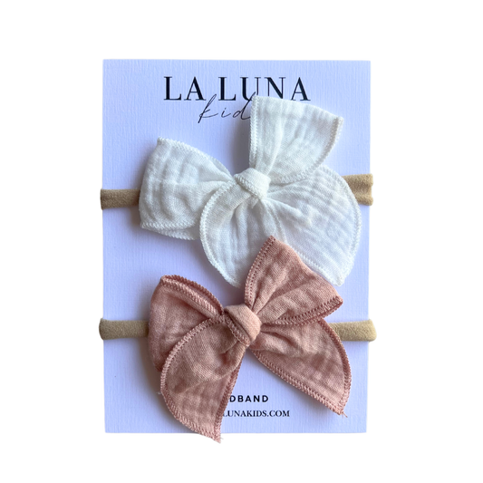 Milly 2 Pack Bow Tie Headband