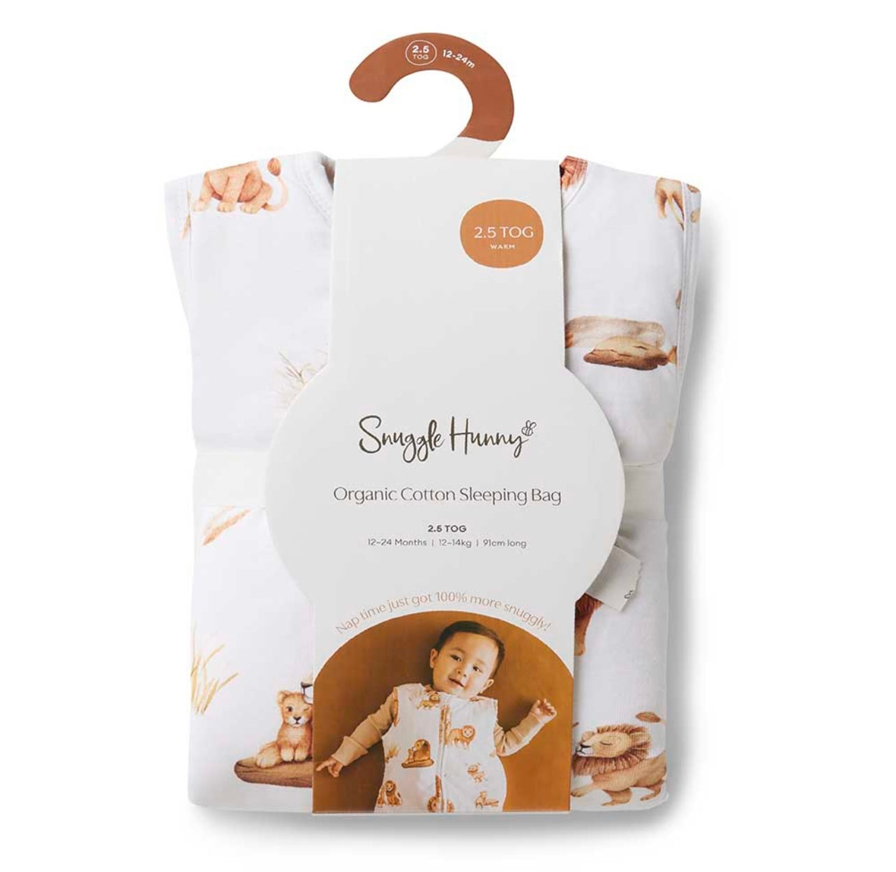 Lion Organic Sleeping Bag 2.5 Tog