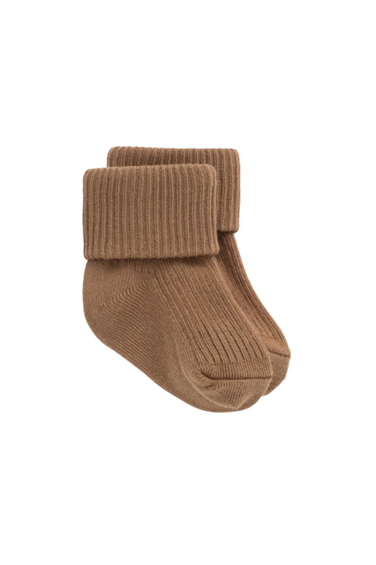 Classic Rib Sock - Thatch