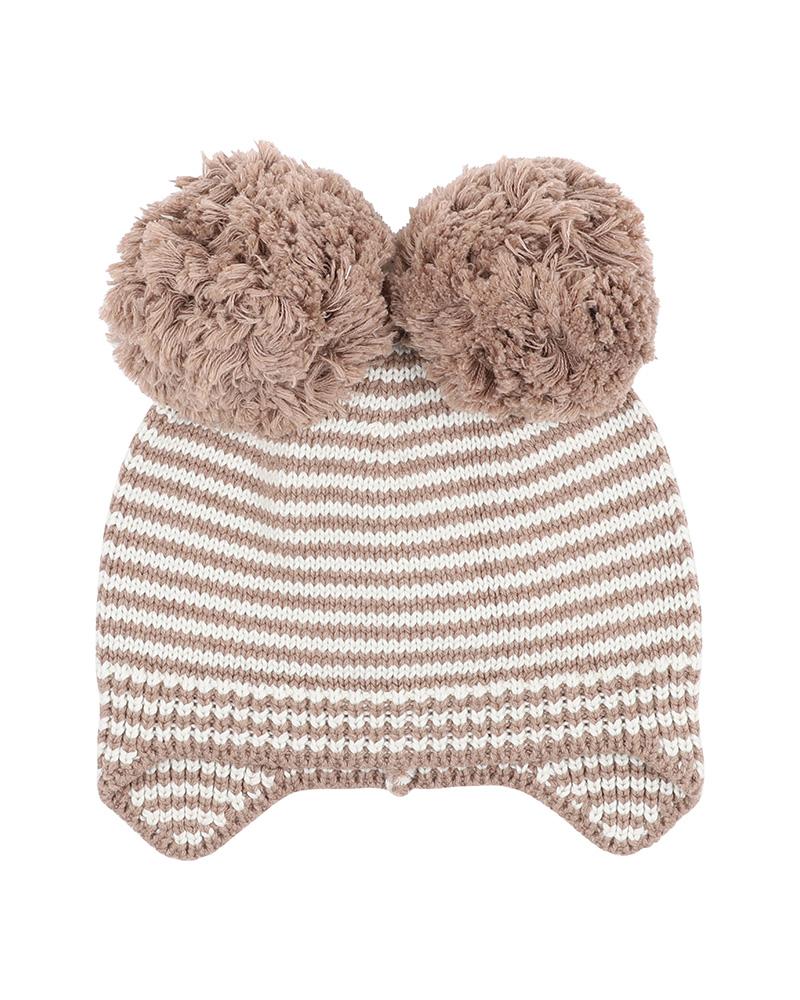 BAILEY POM POM KNITTED BEANIE