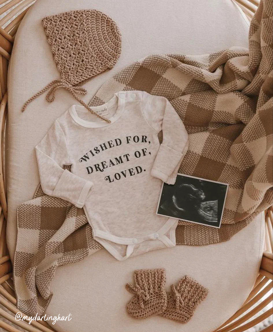 BODYSUIT: WISHED FOR, DREAMT OF, LOVED