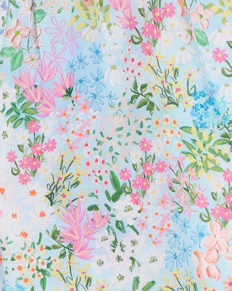 LULA PRINT AQUA NAPPY