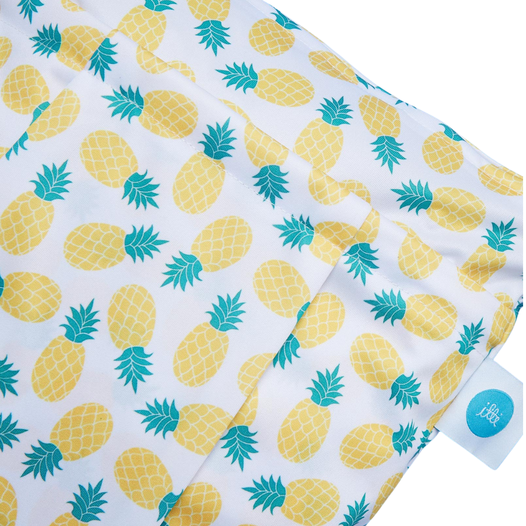 Premium Double Pocket Wetbag Pineapple
