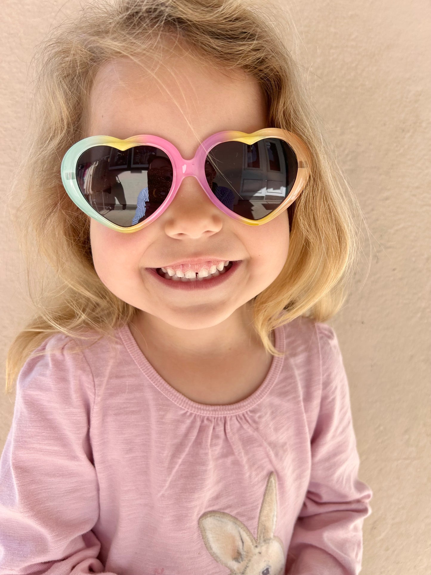 Rainbow Heart Sunnies