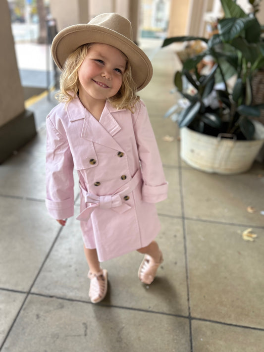 Elegant Trench - Pale Lilac