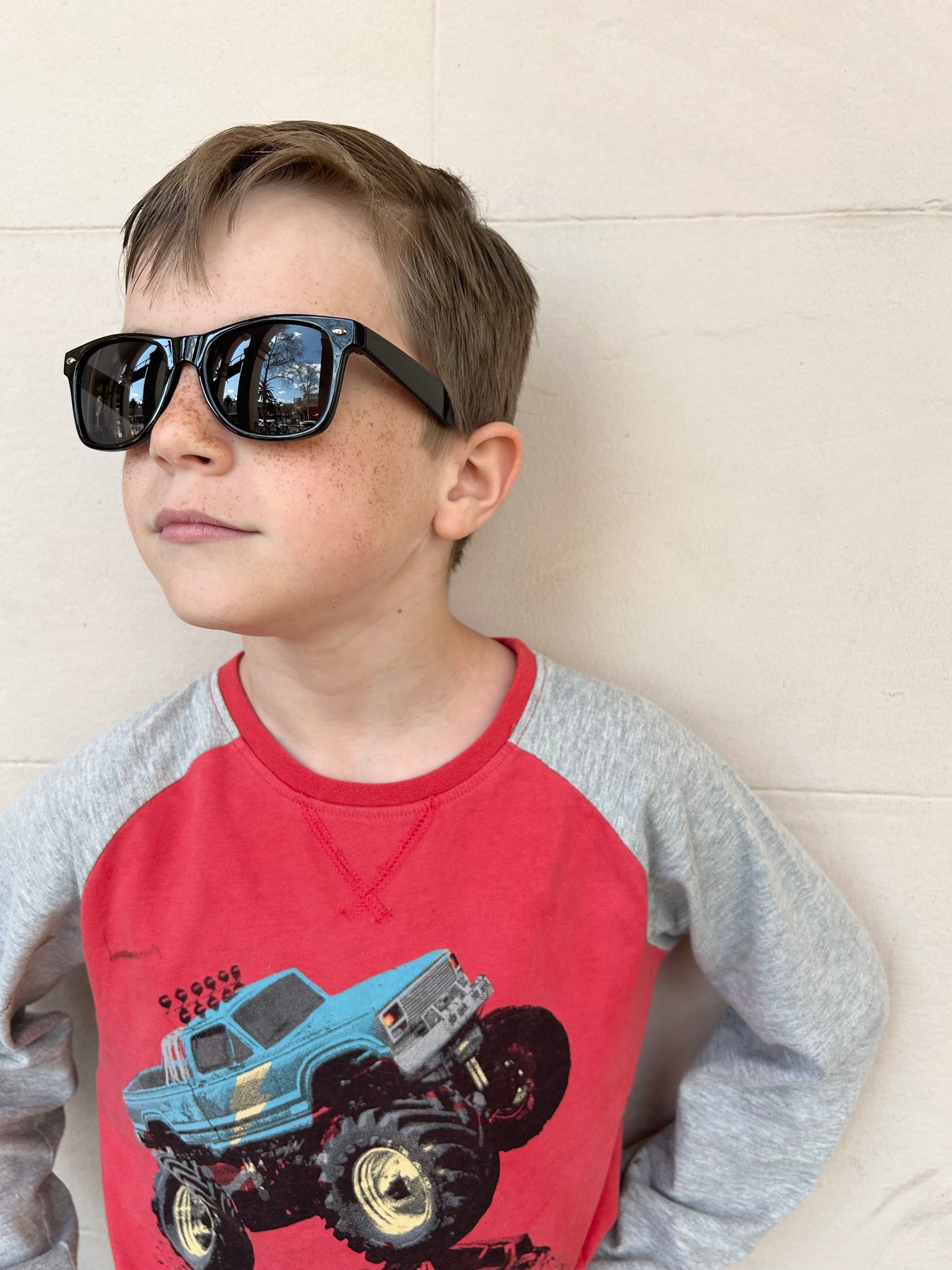 Kids Black Sunnies
