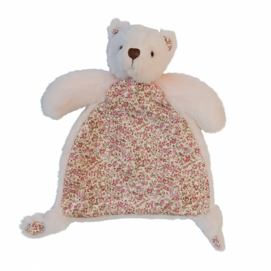 Littlefoot Bear Comforter - Sweet Pink