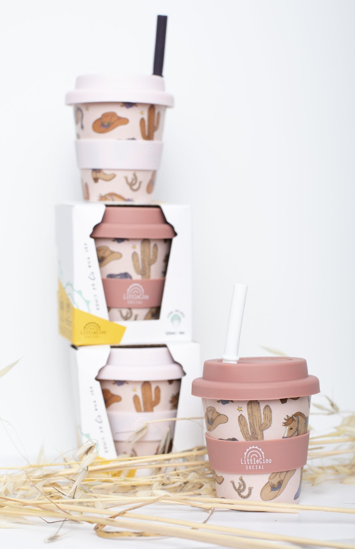 This ain’t Texas Babycino Cup 4oz – pink frost