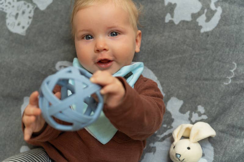 Sensory Teething Ball - Weave Design
