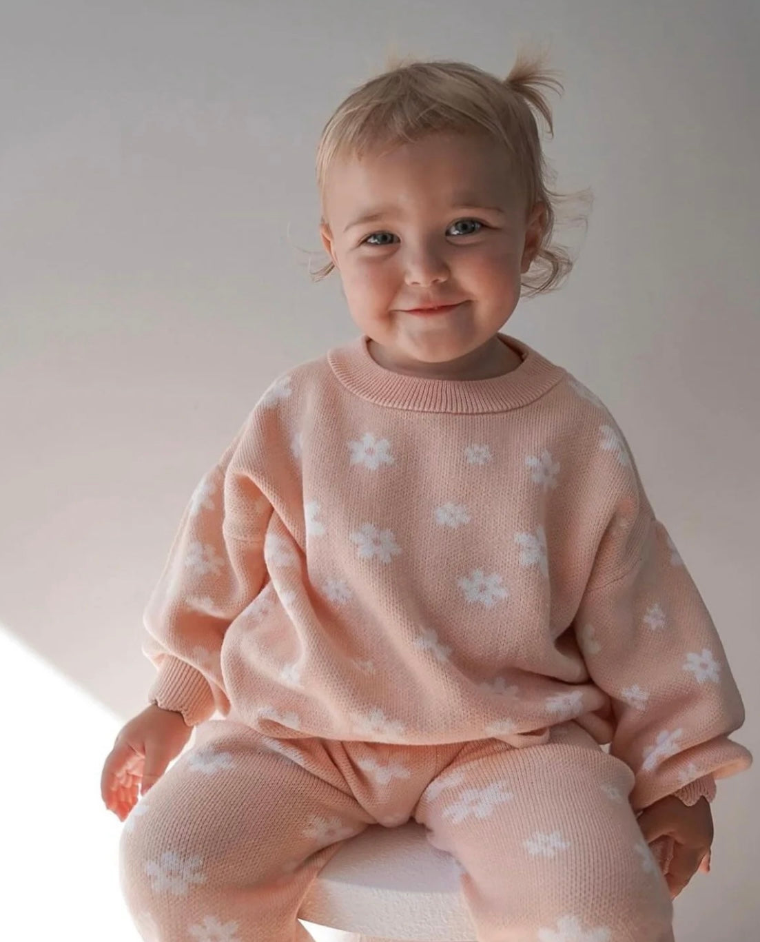 Posy Knit 2 Piece Set - Long Sleeve