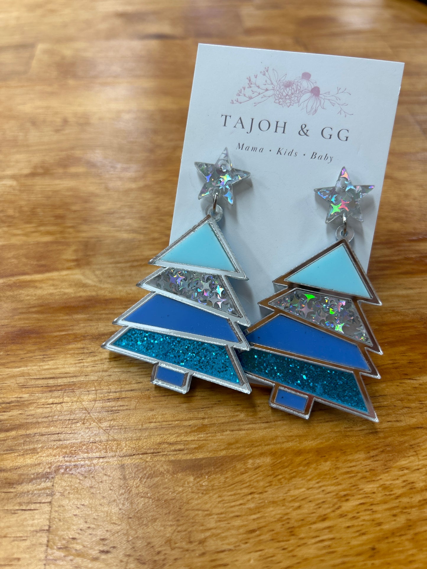 Blue Christmas Trees