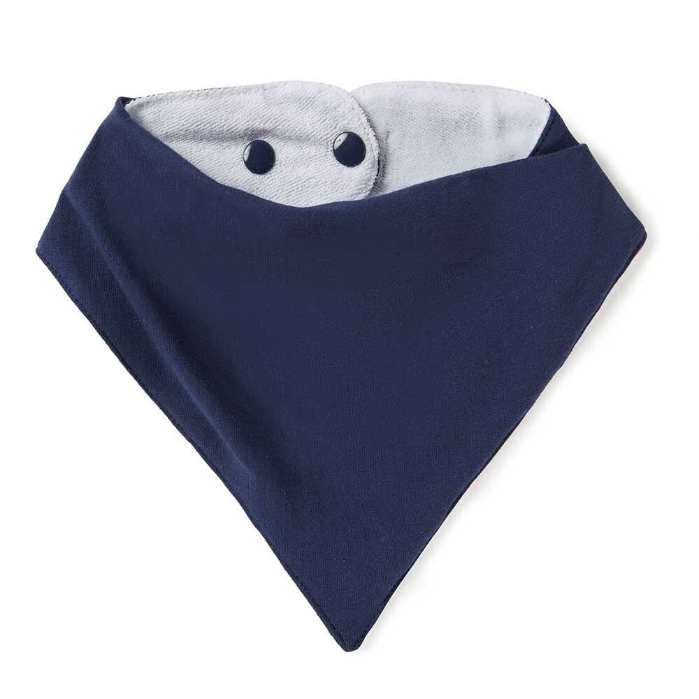 Navy Dribble Bib