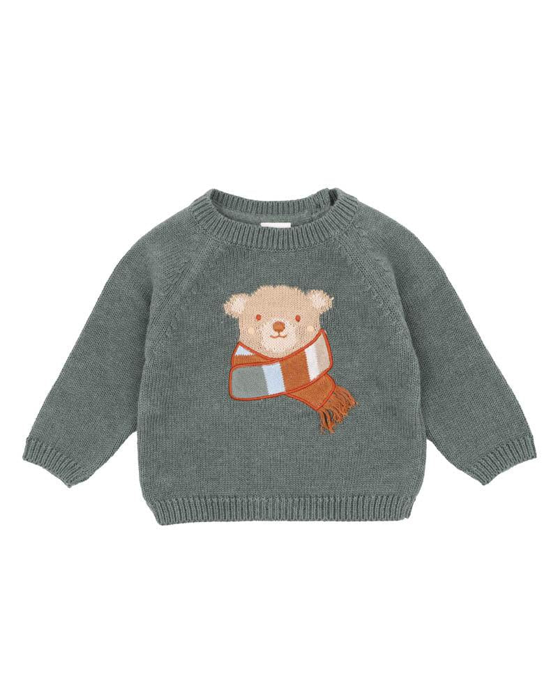 MATEO BEAR KNITTED JUMPER