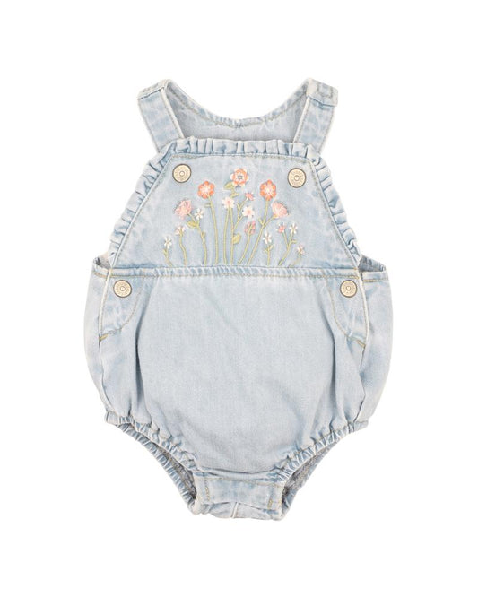 PALM COVE EMBROIDERED BODYSUIT