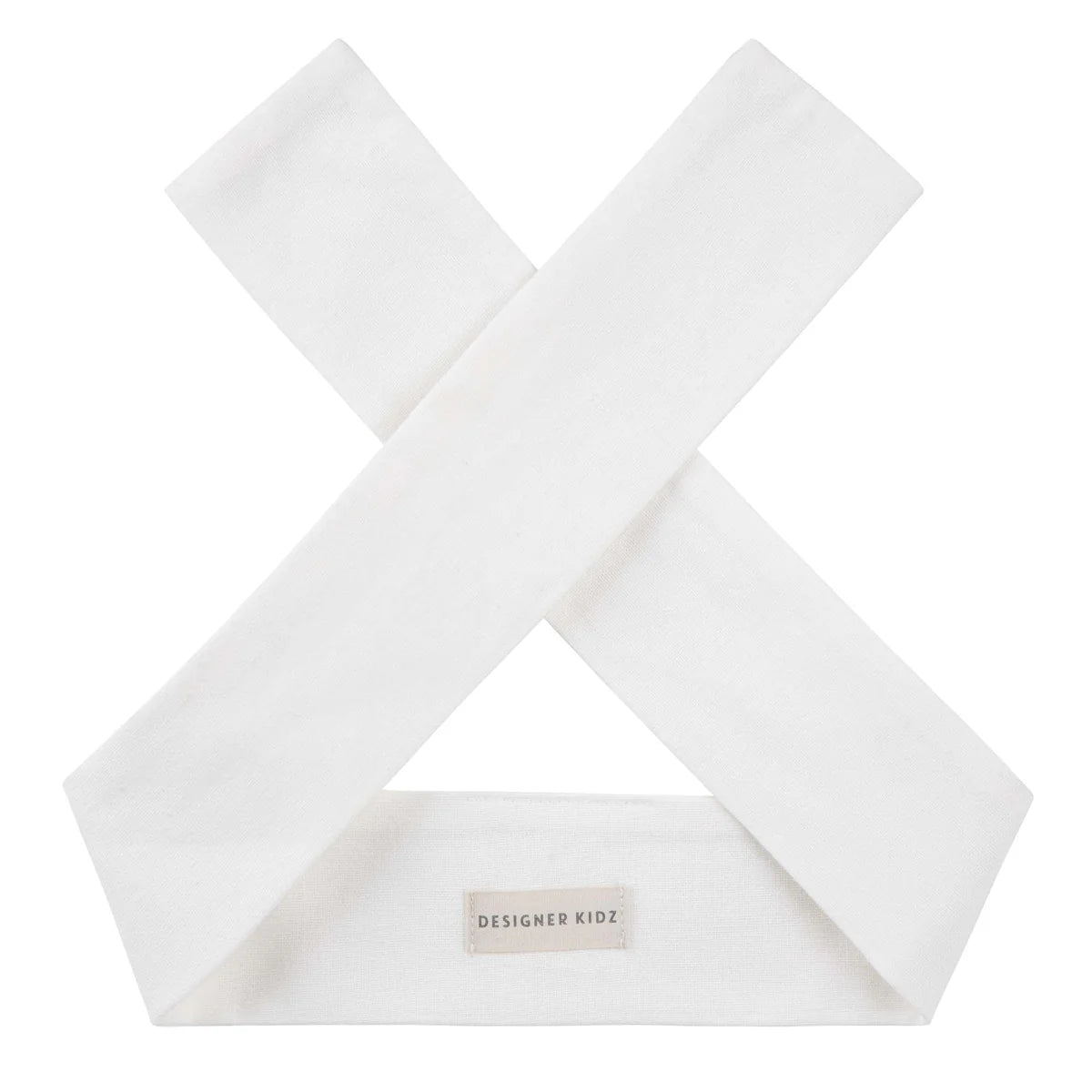 GRACE LINEN HEADBAND - ECRU