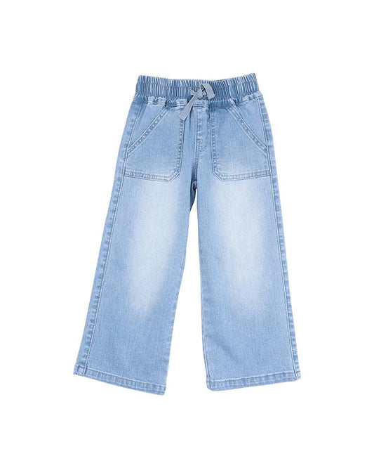 GIRLS DENIM PULL ON JEANS 3-7YRS