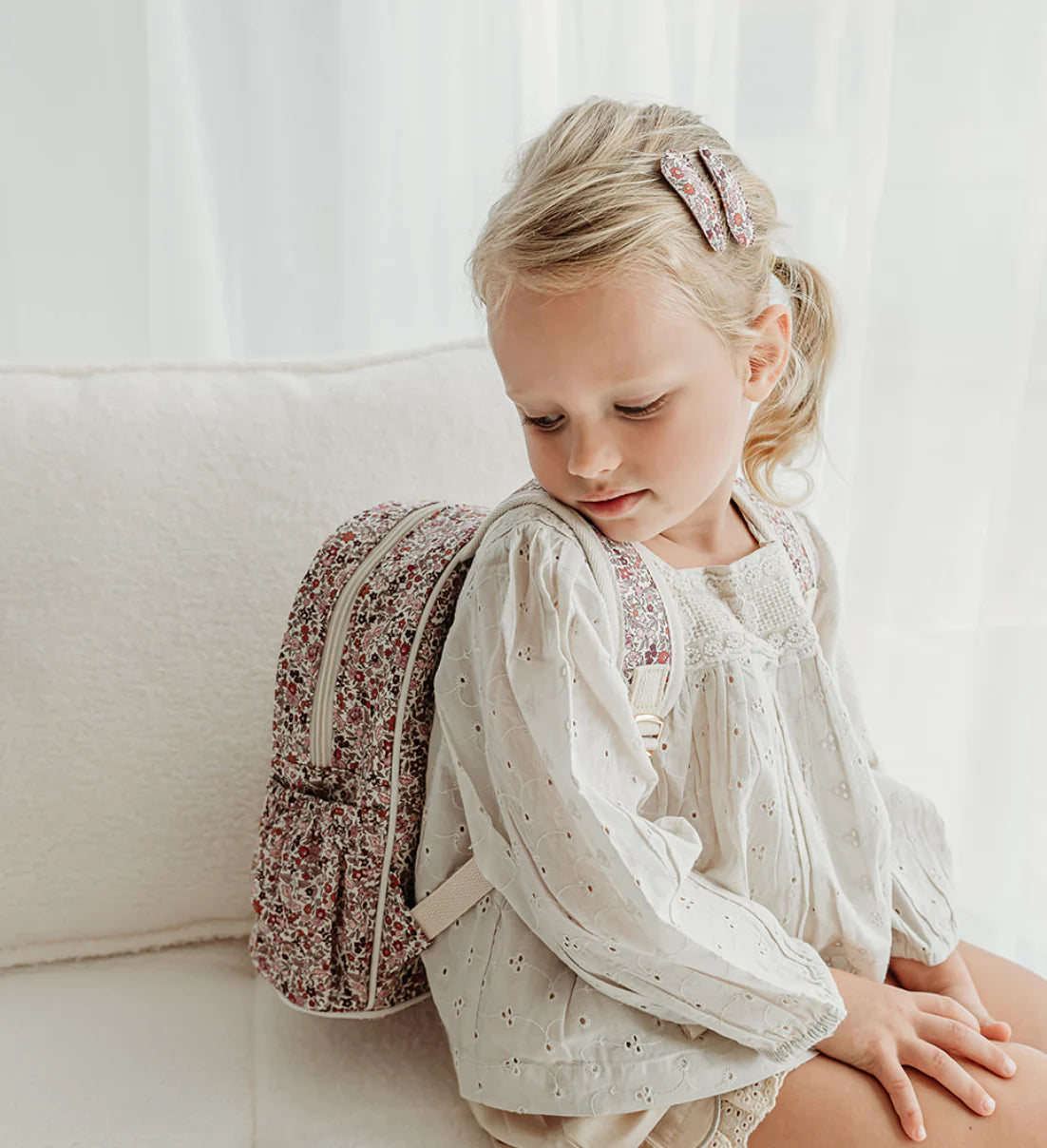 Gracelyn Liberty London Backpack // Josie Joan's