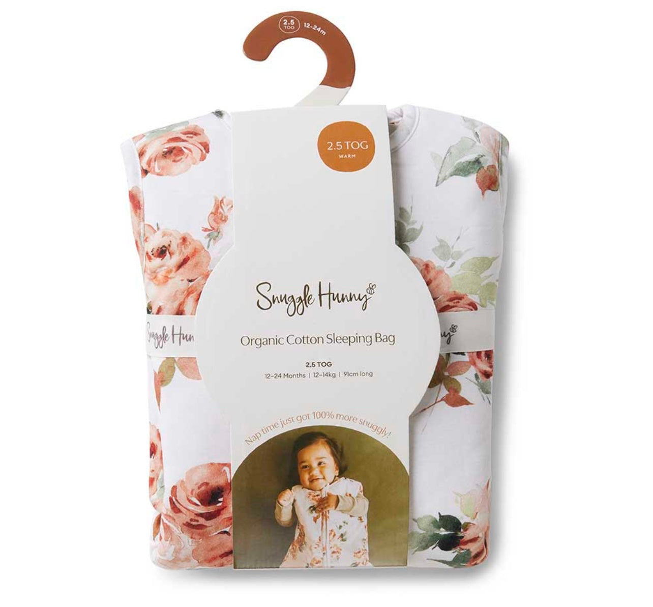 Rosebud Organic Sleeping Bag 2.5 Tog