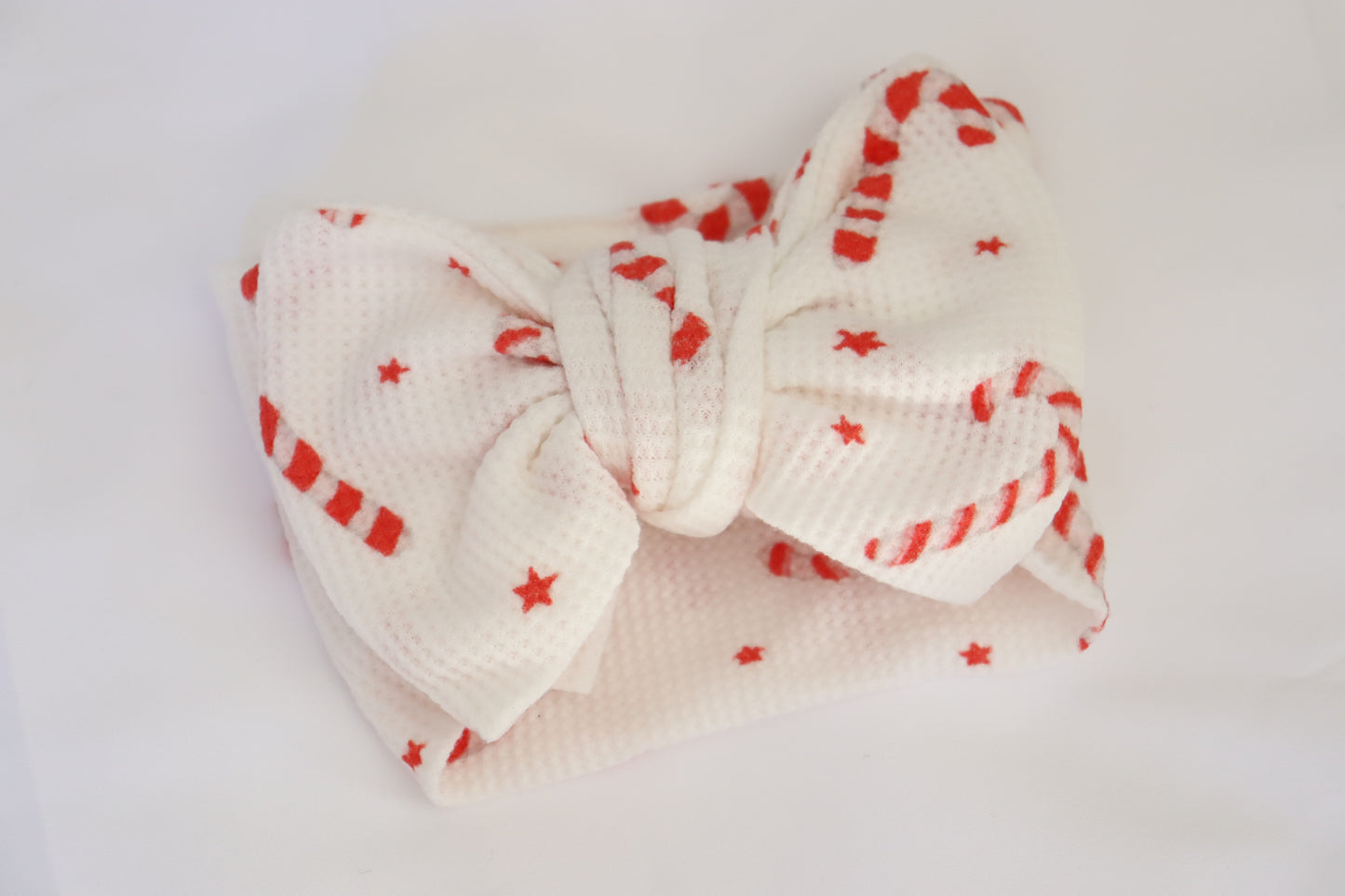 Peppermint Pop Oversized Bow