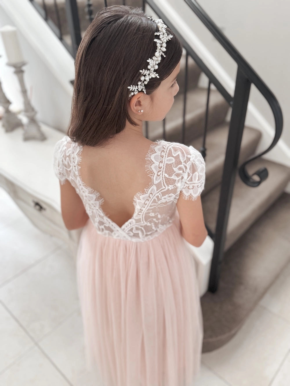 Olivia Pearl & Diamante Headpiece