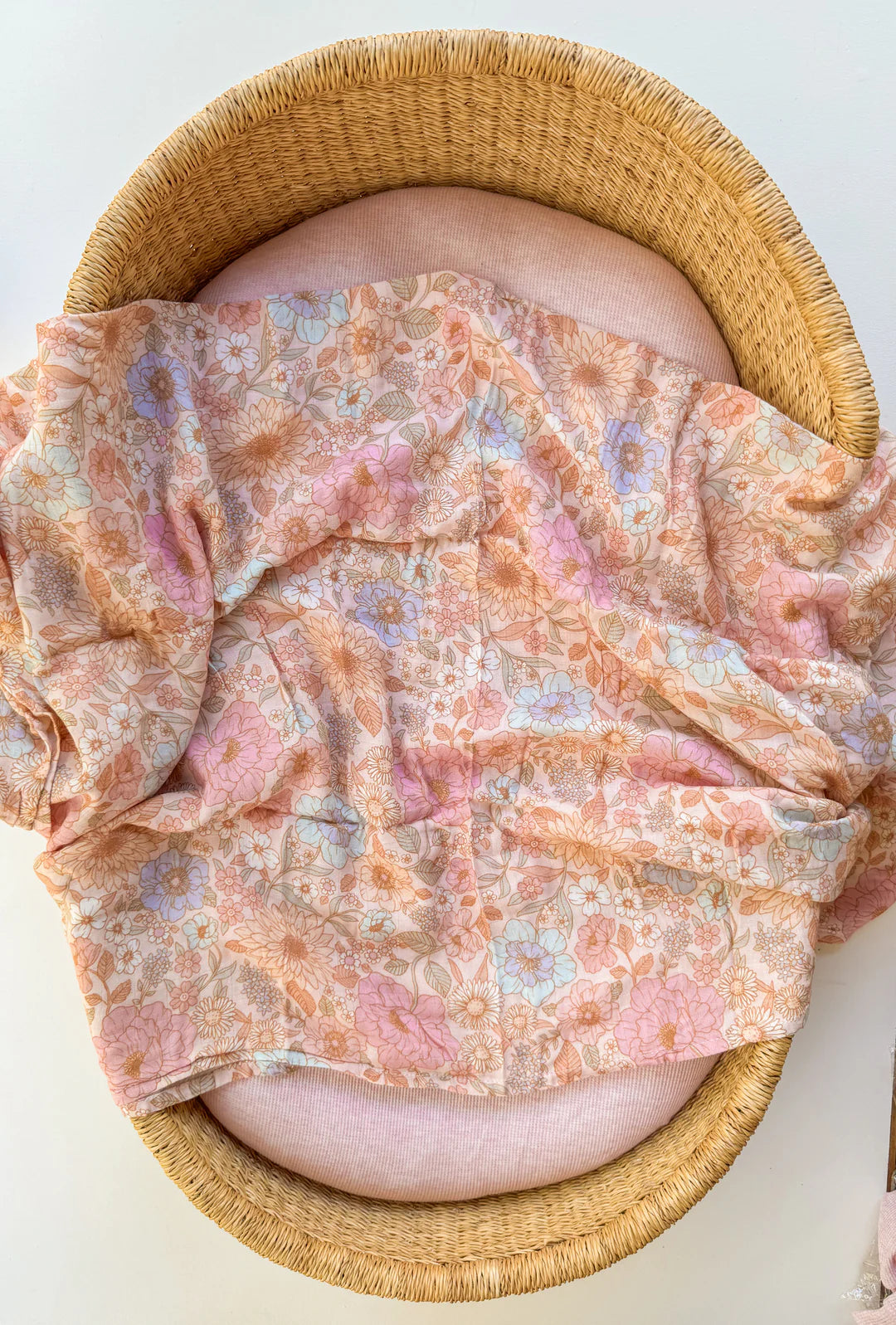 Muslin Swaddle | Pastel Bloom