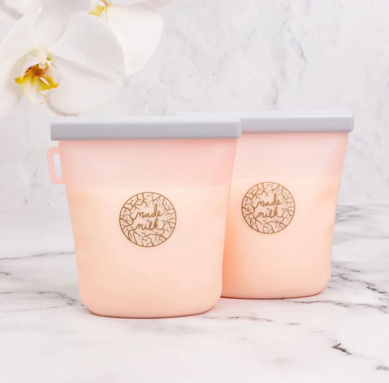 Reusable Breastmilk Storage Bags -2pk