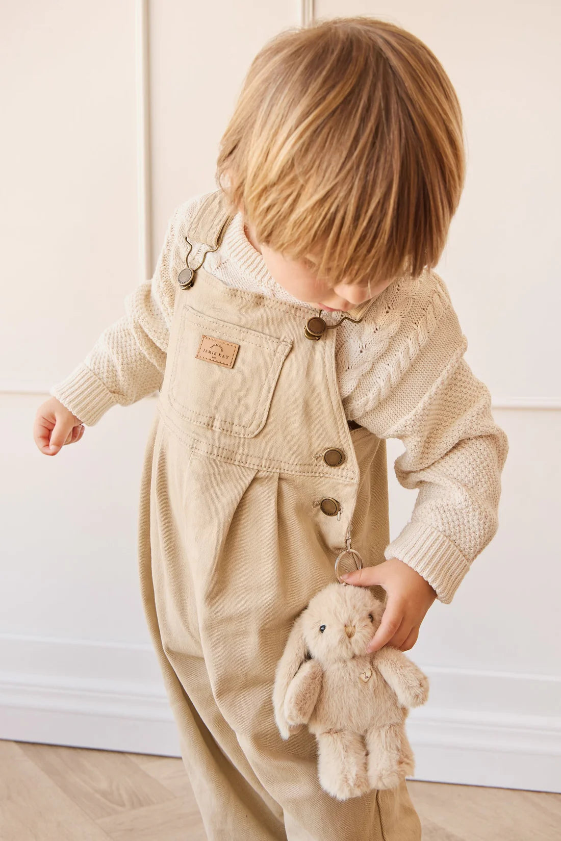 Snuggle Bunnies - Penelope Keyring - Caramel